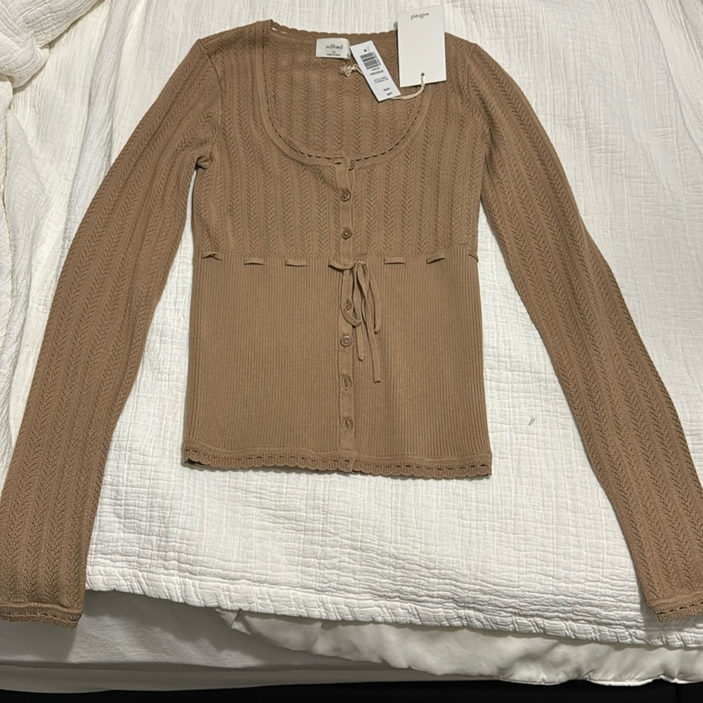 Wilfred long sleeve sweater